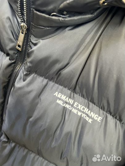 Armani exchange пуховик