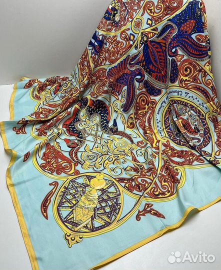 Шелковый платок hermes