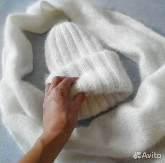 Шапочка и бактус ангора