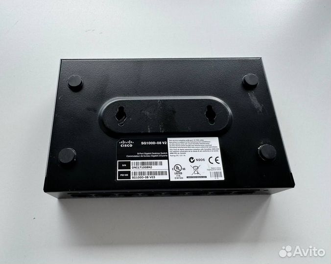 Коммутатор свитч Cisco SG100D-08 1Гбит/с