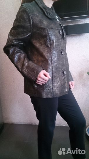 Итальянская кожаная куртка