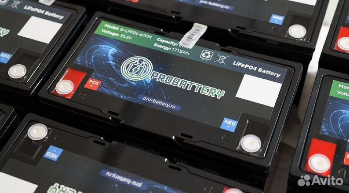 Литий-ионный аккумулятор для клинингового оборудования