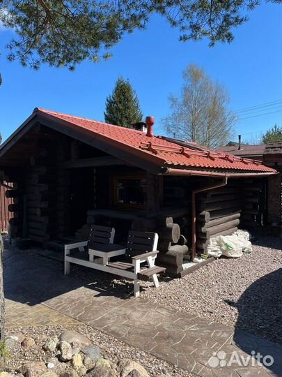 Сруб дома на разбор