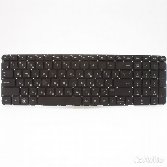 Клавиатура для HP dv7-7000 серии черная без рамки