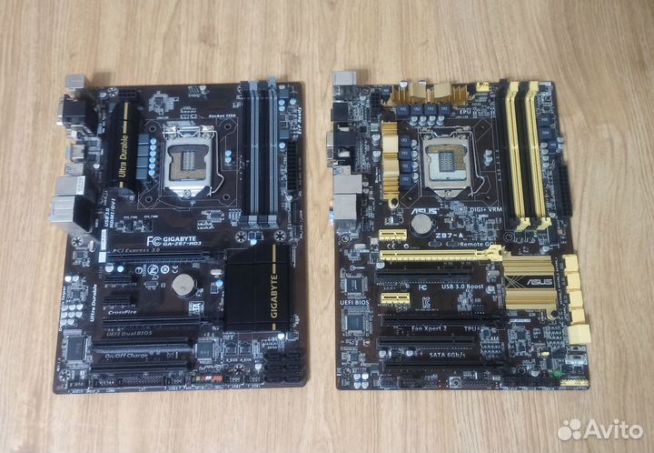 Материнские платы 1150, 1155 неисправные