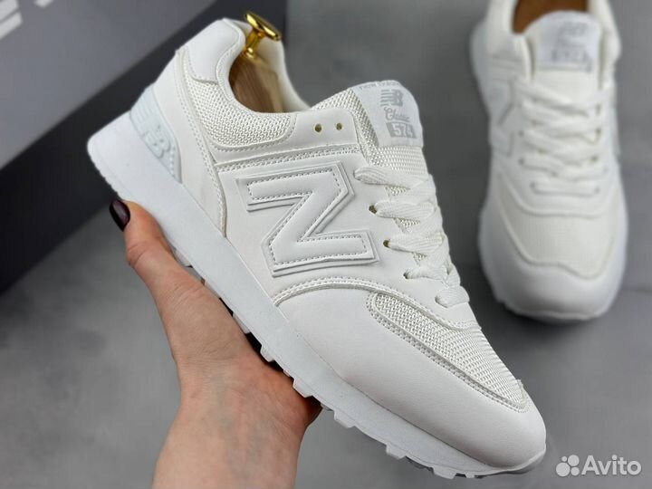 Кроссовки New Balance 574 белые