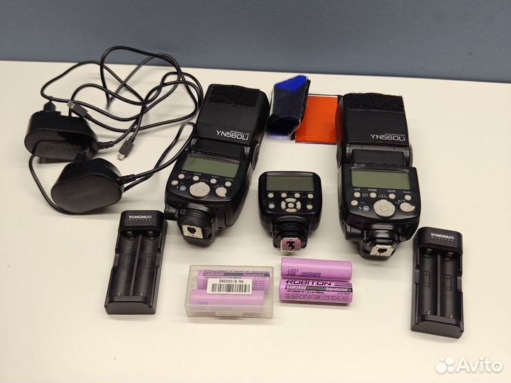 Yongnuo YN560Li x2 + YN-560C-TX II