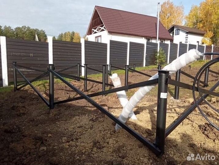 Свайно винтовой фундамент под ключ