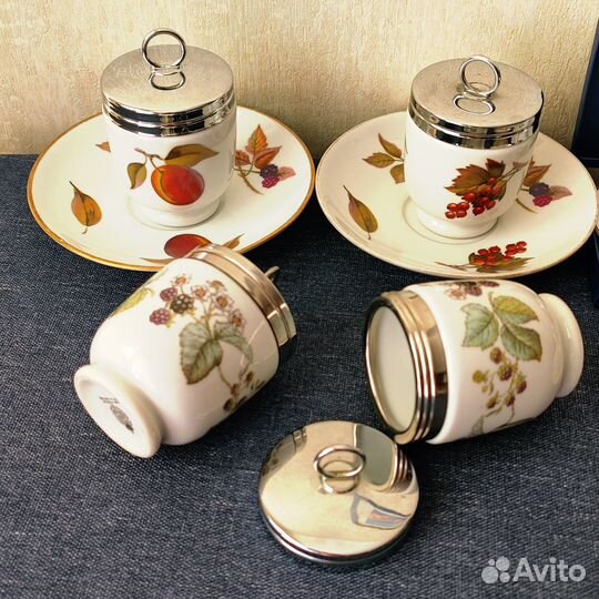 Кодлеры Royal Worcester и тарелочки под кодлеры