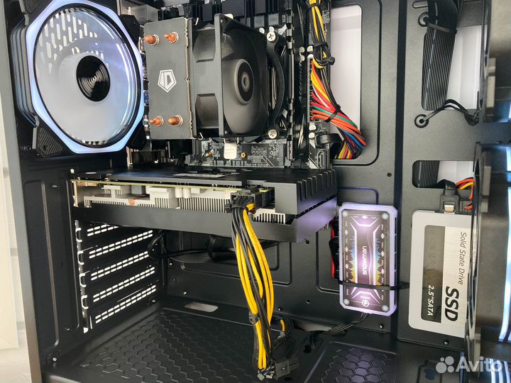 Игровой пк RX 5500XT / Intel 8 ядер