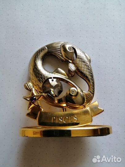 Декоративная фигурка с кристаллами swarovski, Рыбы