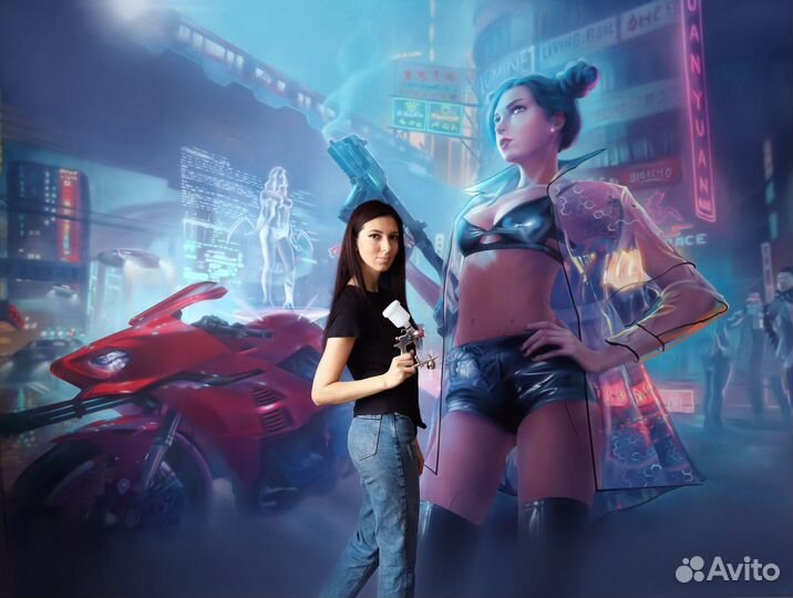 Художественное оформление стен/роспись стен