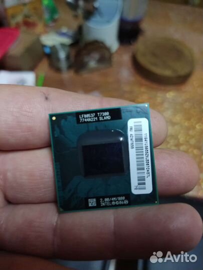 Процессор для ноутбука Intel T 7300 2ядра Сокет-P