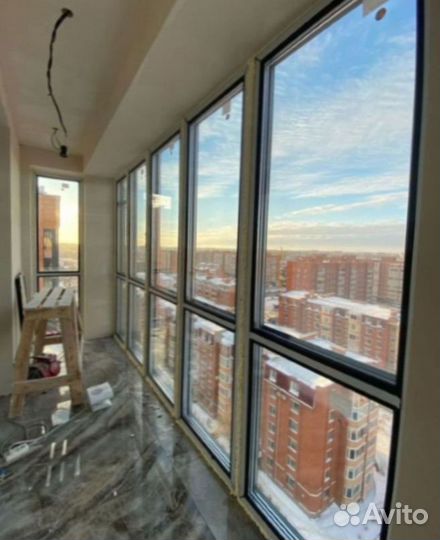 Остекление балконов