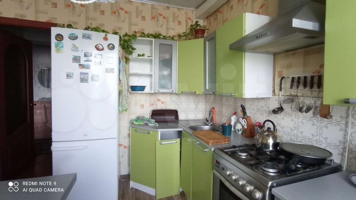 3-к. квартира, 64 м², 9/9 эт.