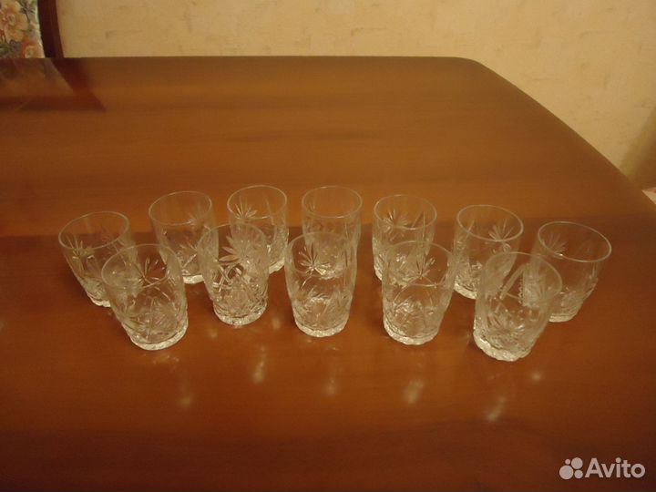 Хрустальные стопочки