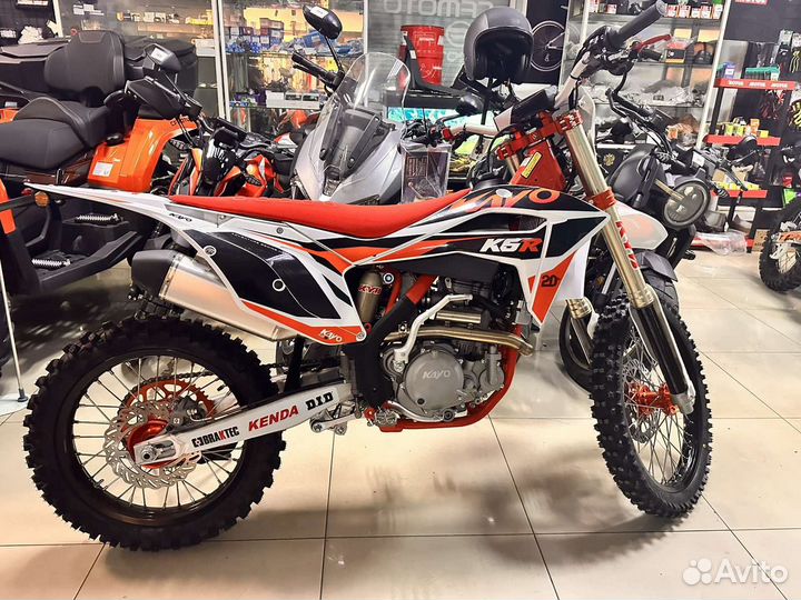 Мотоцикл кроссовый kayo K6-R KYB 250 (NC250SR) FCR