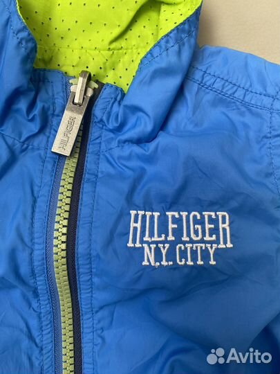 Tommy hilfiger ветровка двустороння для мальчика