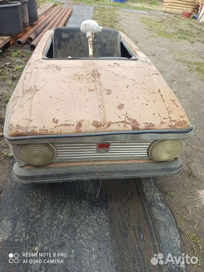 Детская педальная машина СССР