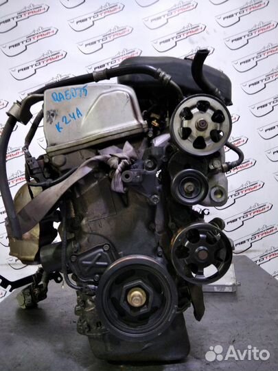 Двигатель honda K24A elysion RR1 RR2 EGR 2WD 4WD 11000PZD800 QA5075-6008428