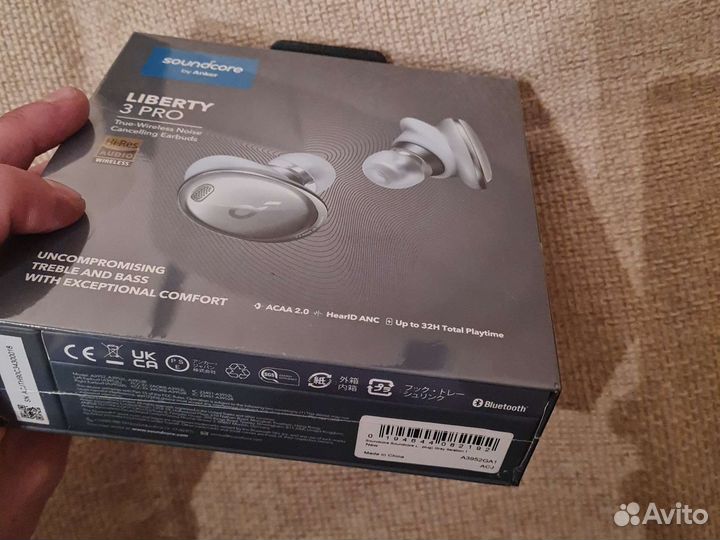 Anker Soundcore Liberty 3 Pro серые