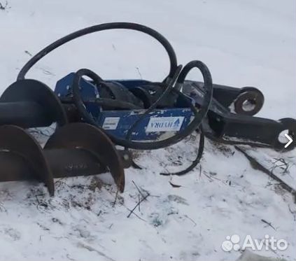 Гидробур на экскаватор hyundai