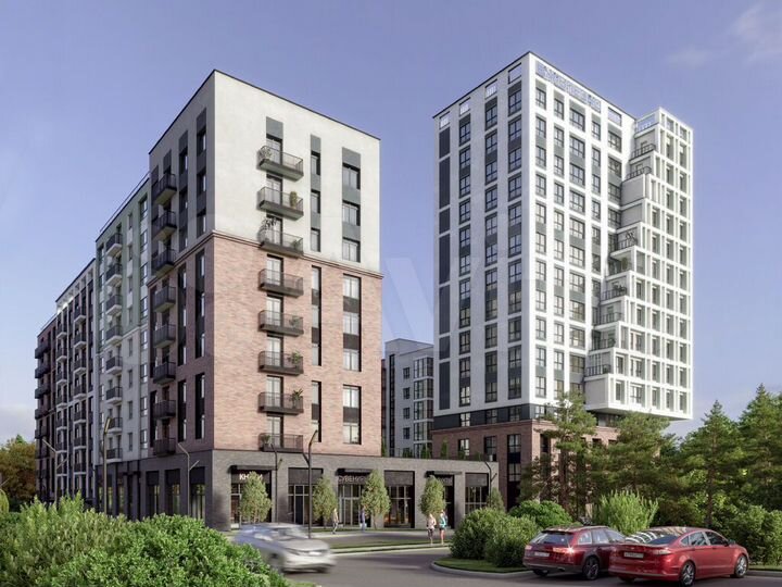 2-к. квартира, 58 м², 12/15 эт.