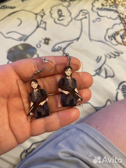 Серьги бижутерия