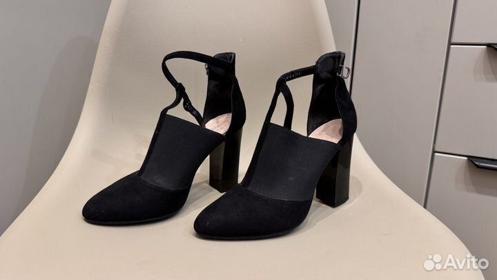 Туфли женские натуральная замша