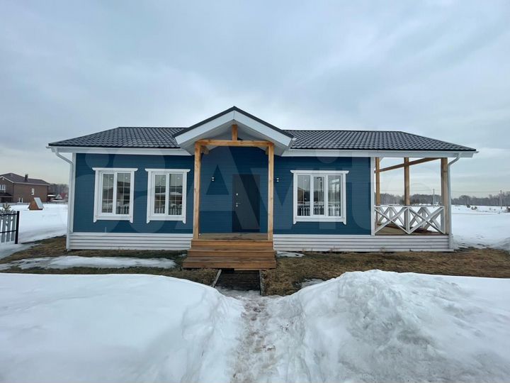 Дом 98 м² на участке 8 сот.