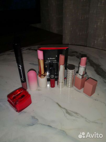 Помада clinique, romanovamakeup, armani