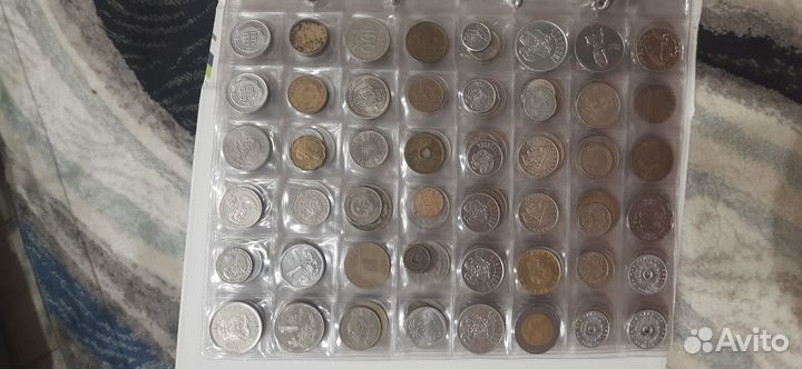 Коллекция иностранных монет 368шт. цена за все