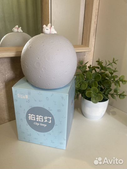 Ночник луна новый