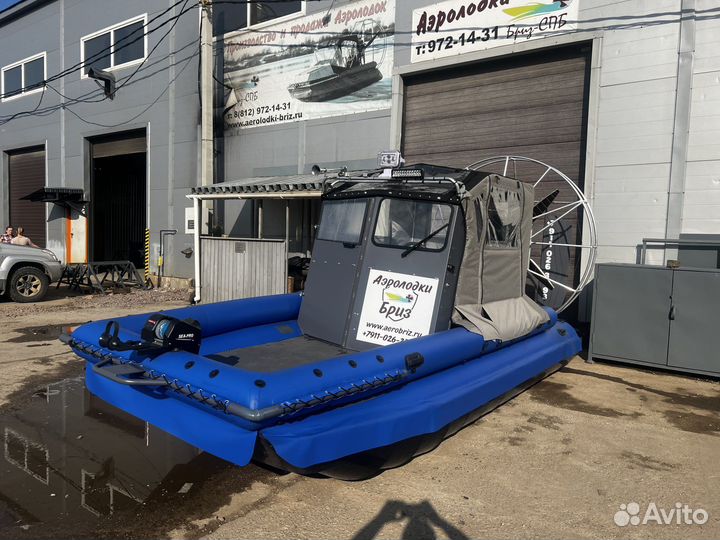 Аэролодка Бриз 550 Honda 200 л.с