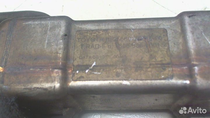 Охладитель отработанных газов Toyota Auris E15, 20