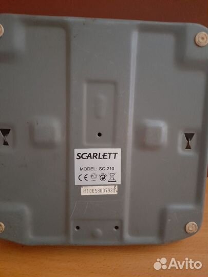 Весы напольные Scarlett механические 120 кг