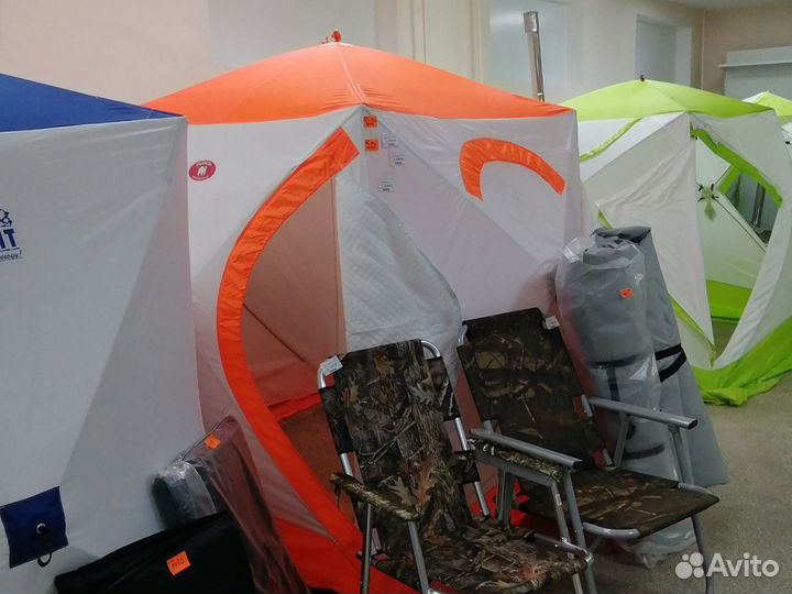 Палатка куб 1,8*1,8*1,9 3слойная