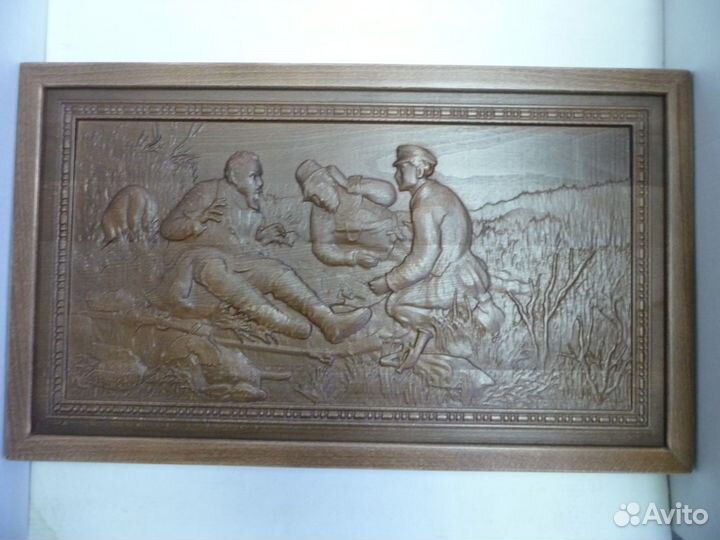 Настольные нарды цветные и резные