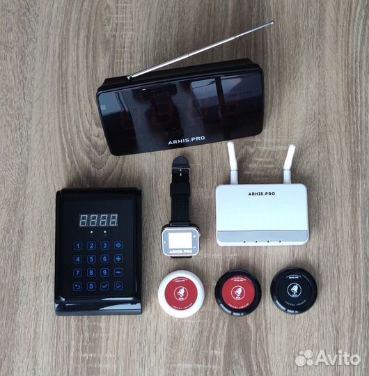 Кнопка вызова официанта системы вызова персонала