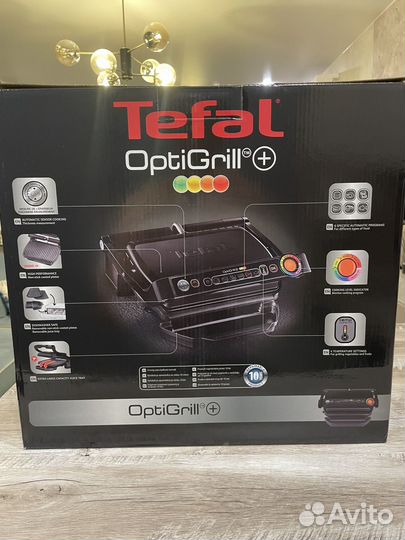 Электрогриль tefal optigrill GC712834