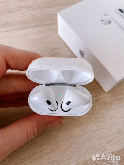 Наушники Air pods 2 Apple оригинальные