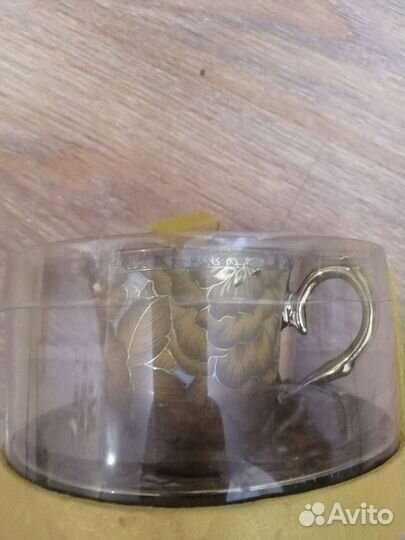 Чайный набор чашка и блюдце