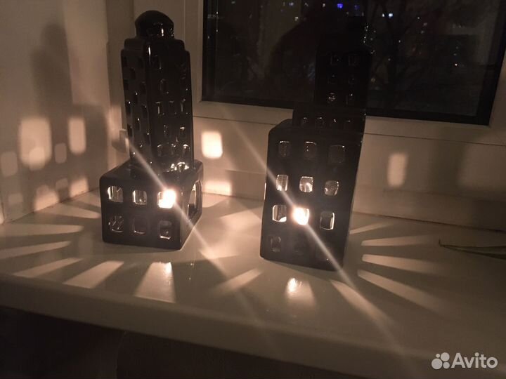 Брутальные Подсвечники Домики большие