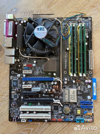 Комплект Asus P5N32-SLI+Core2Duo+6GB DDR2