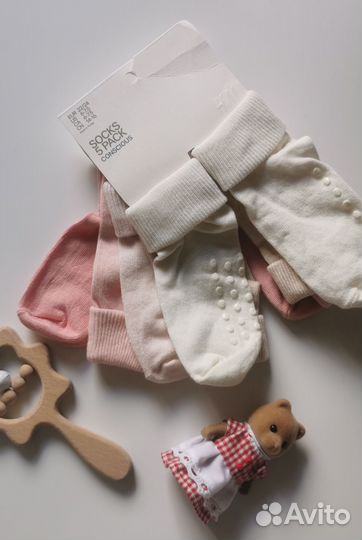 Новые детские носочки h&m 13/15,22/24