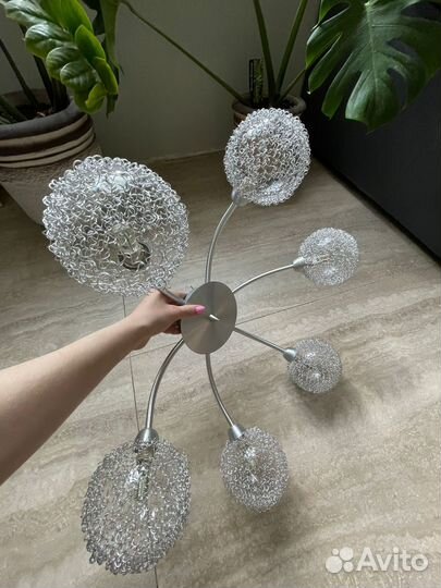 Люстра потолочная светодиодная бу