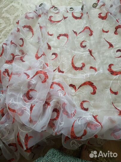 Занавески органза