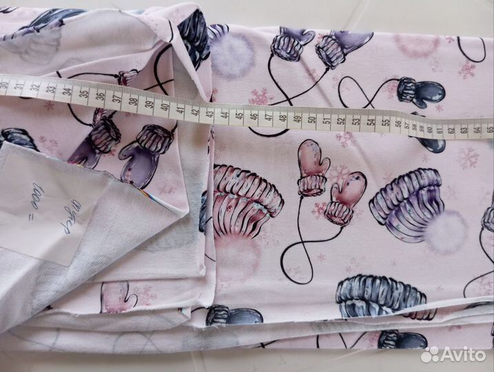 Ткань футер 2х нитка