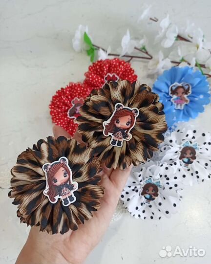 Бантики для волос