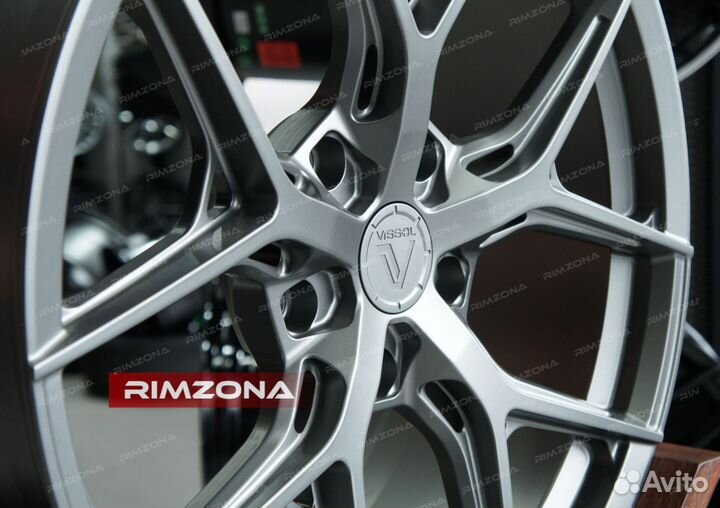 Кованые диски R22 на Toyota Prado